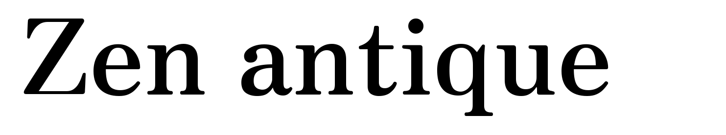 Zen antique
